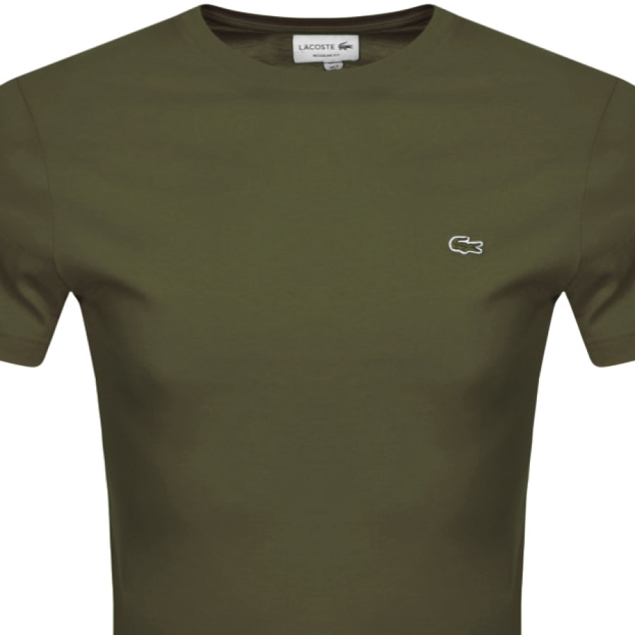 Alternative Image for ProductLacoste Crew Neck T Shirt Green2